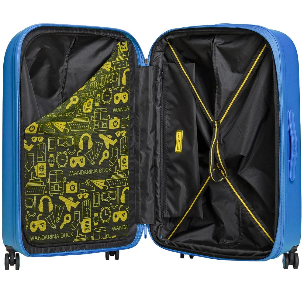 Чемодан Logoduck L синий - фото 4