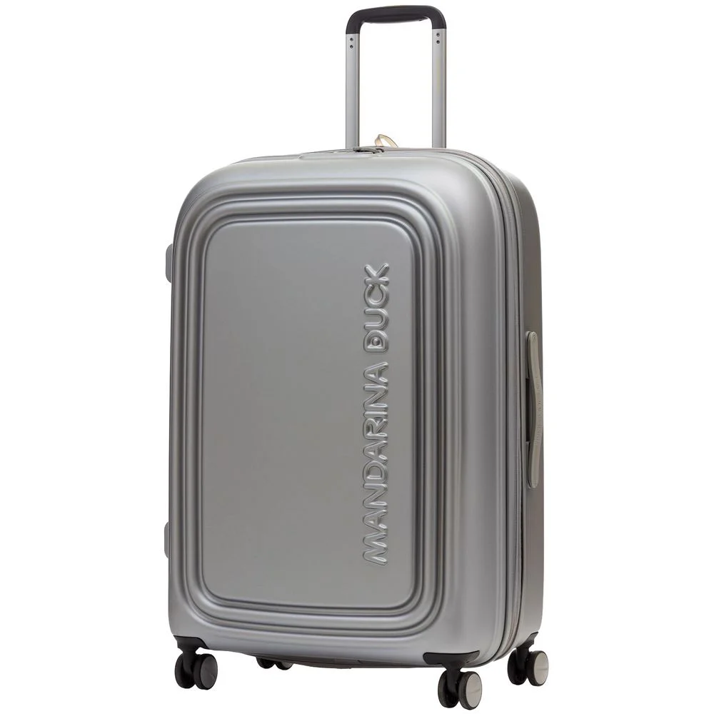 Чемодан Logoduck L, серебристый - фото 2