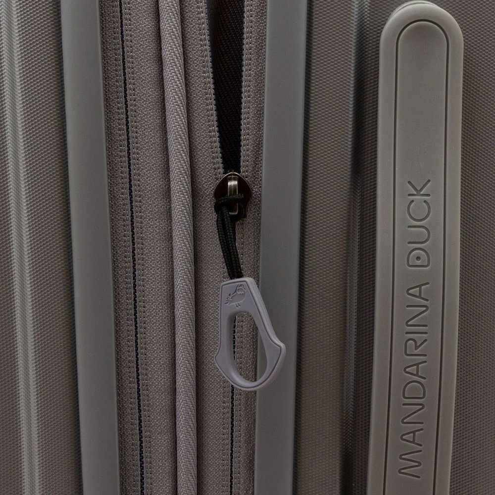 Чемодан Logoduck L, серебристый - фото 8