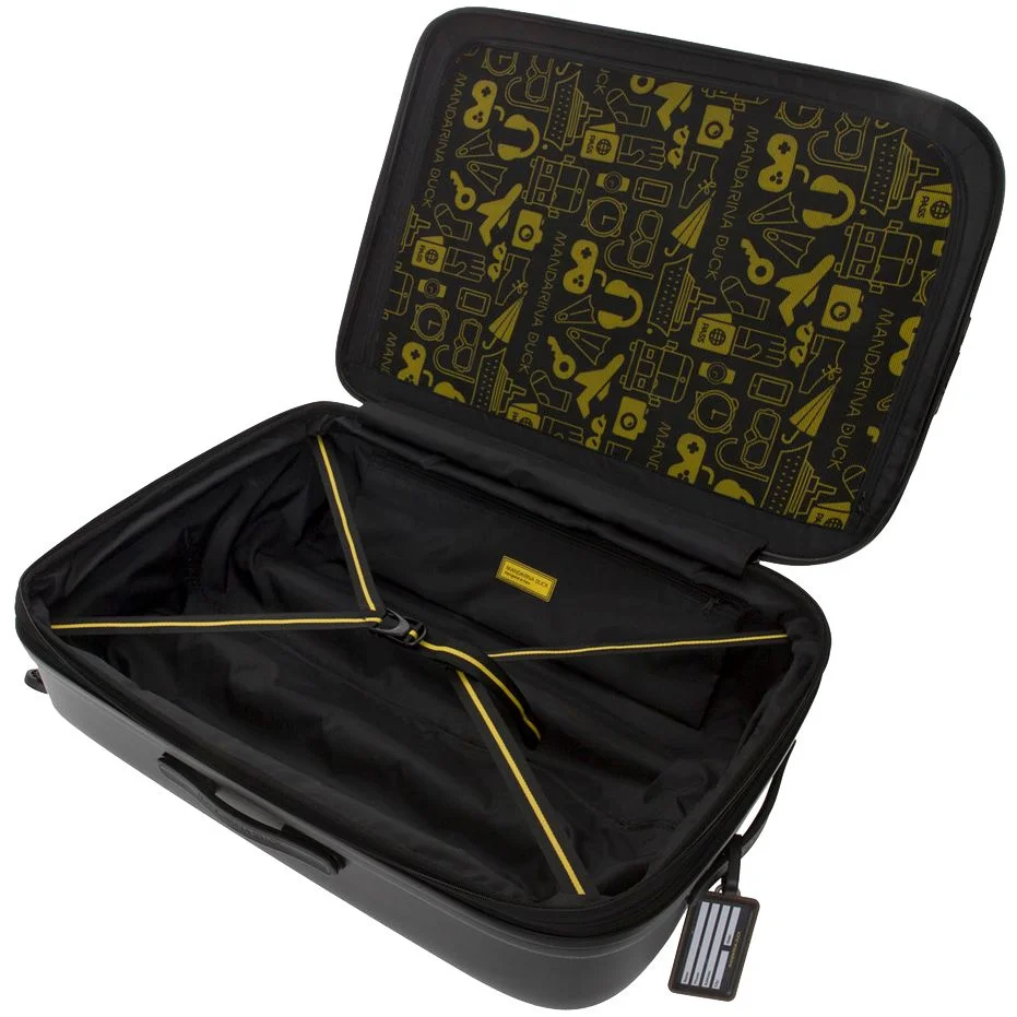 Чемодан Logoduck L черный - фото 5