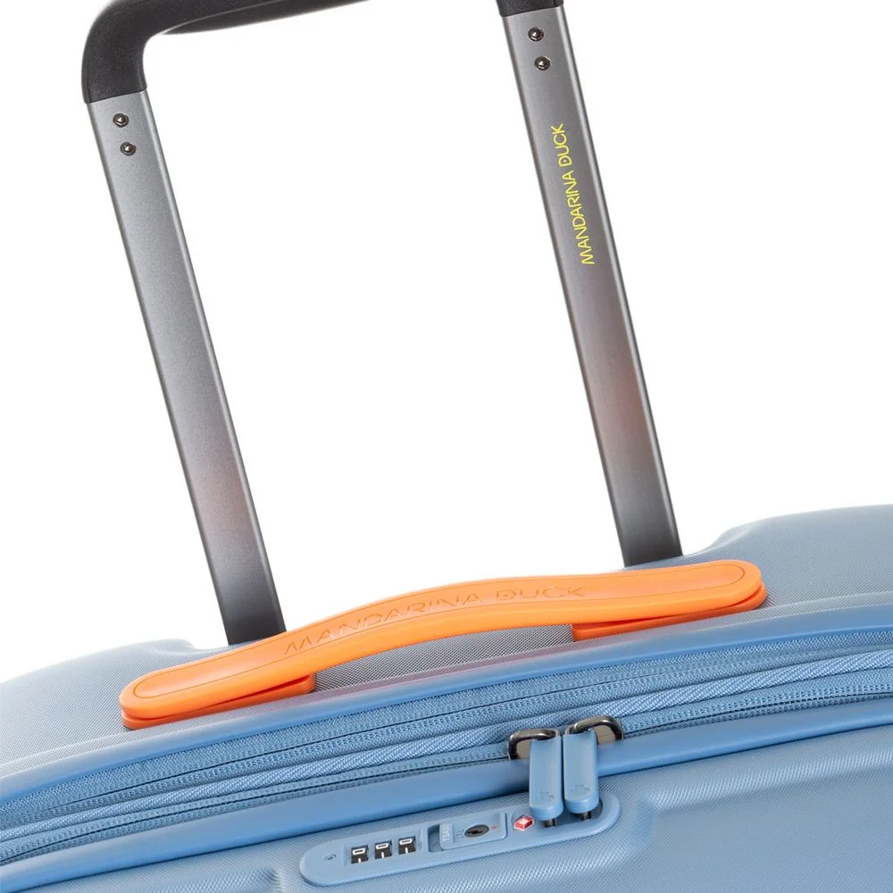 Чемодан Logoduck L джинсовый - фото 5