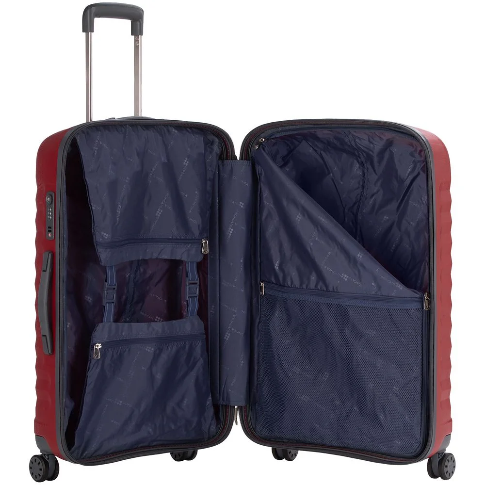 Чемодан Uno Zip Special M красный - фото 3