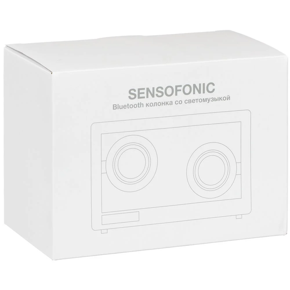 Bluetooth-колонка со светомузыкой Sensofonic черная - фото 11