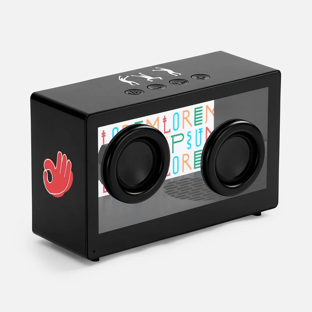 Bluetooth-колонка со светомузыкой Sensofonic черная - фото 12