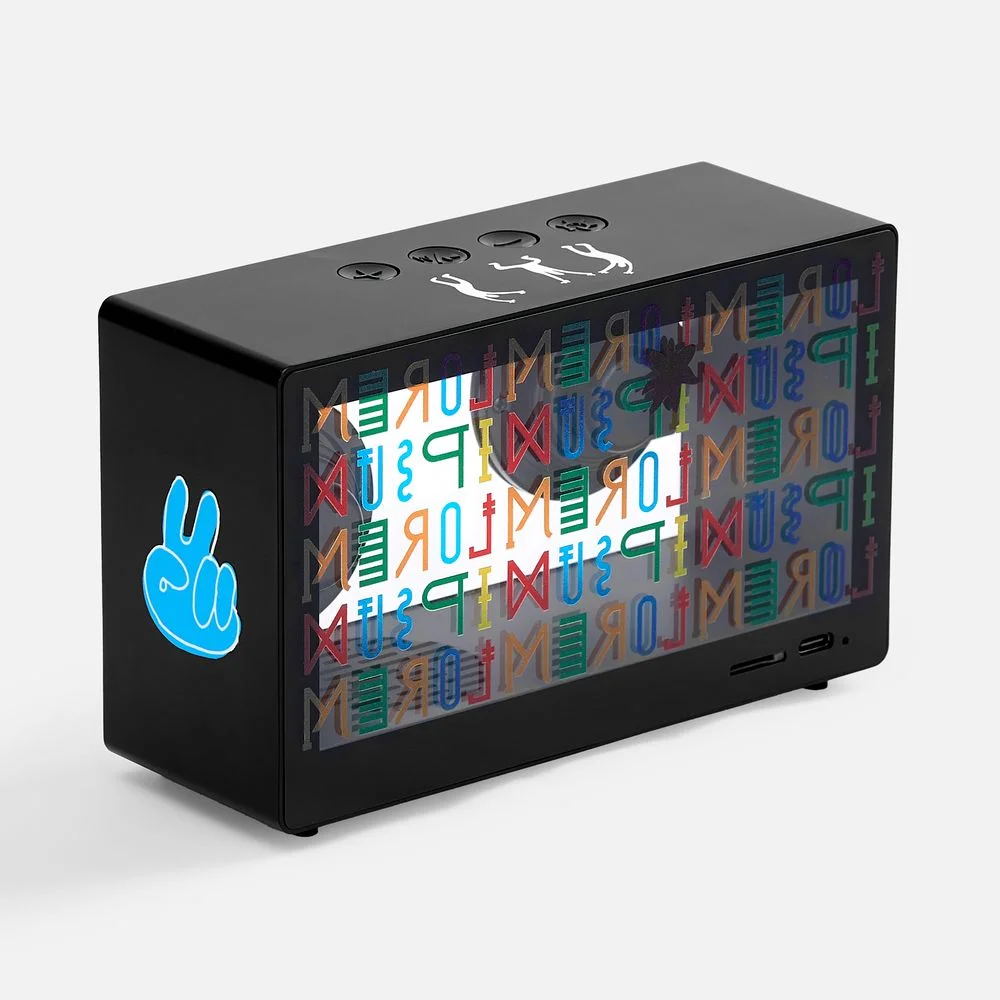 Bluetooth-колонка со светомузыкой Sensofonic черная - фото 13