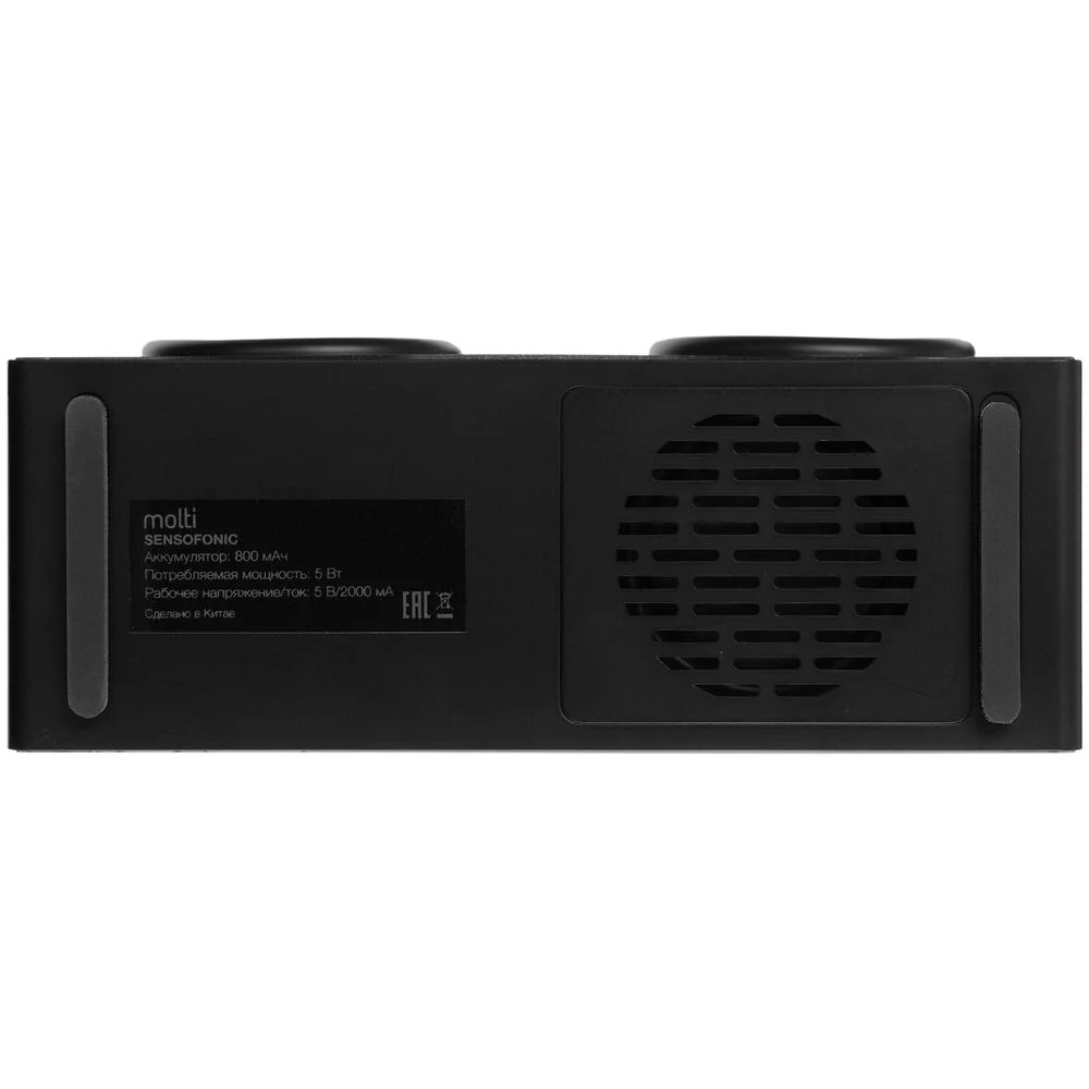 Bluetooth-колонка со светомузыкой Sensofonic черная - фото 7