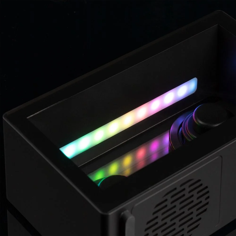 Bluetooth-колонка со светомузыкой Sensofonic черная - фото 9