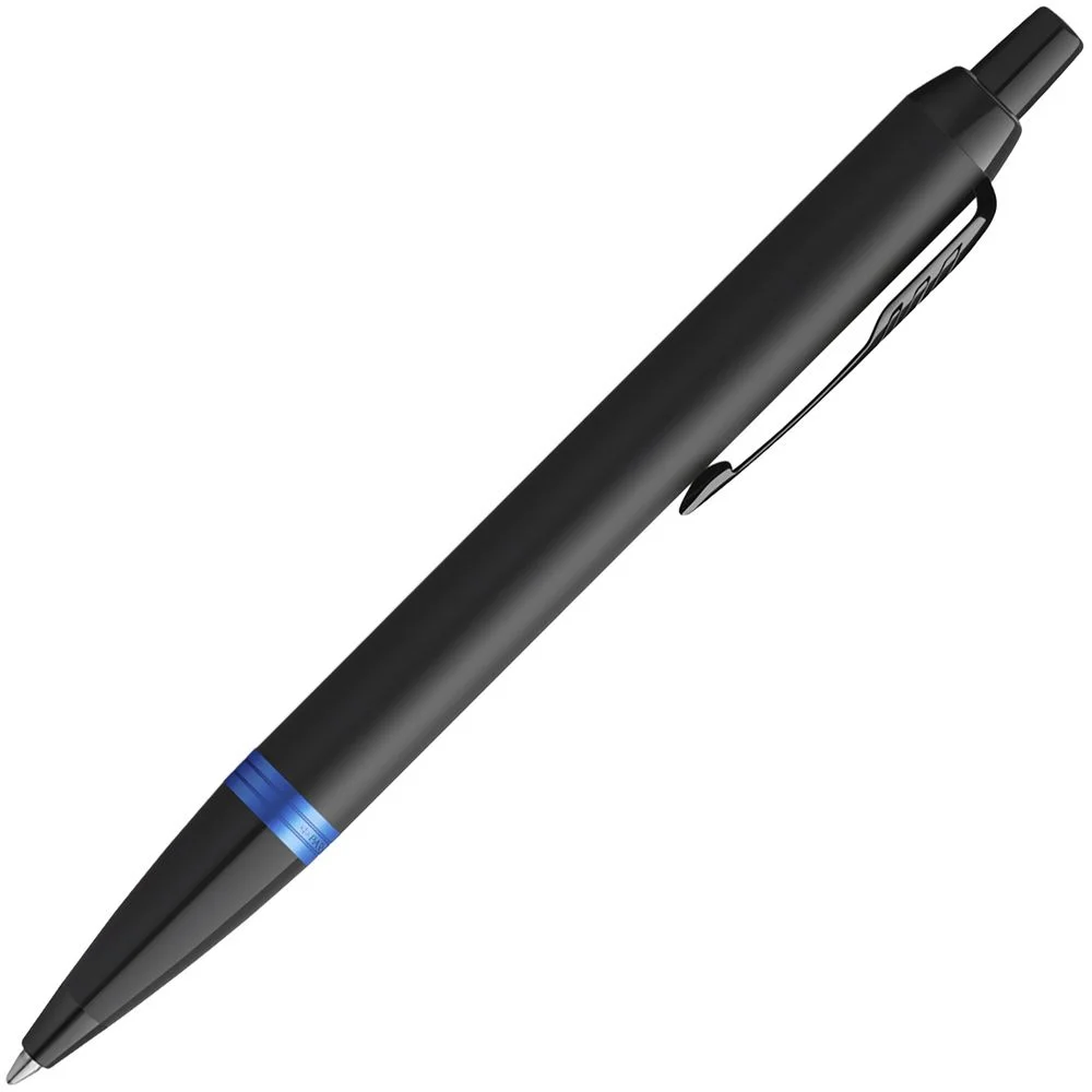Ручка шариковая Parker IM Professionals Marine Blue BT черная с синим - фото 2