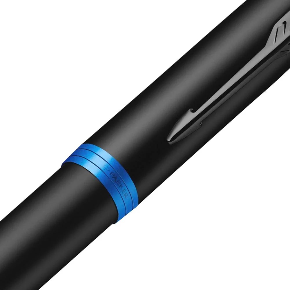 Ручка шариковая Parker IM Professionals Marine Blue BT черная с синим - фото 3