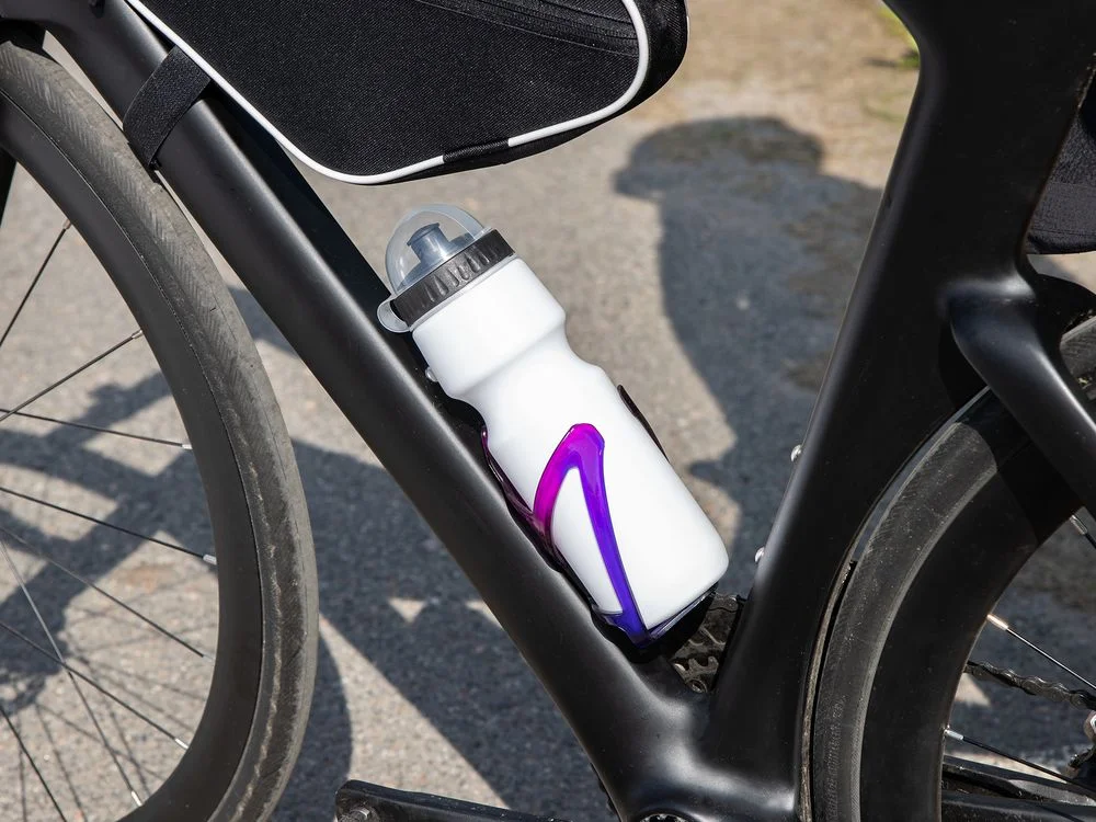 Бутылка для велосипеда Bikescape белая с черным - фото 8