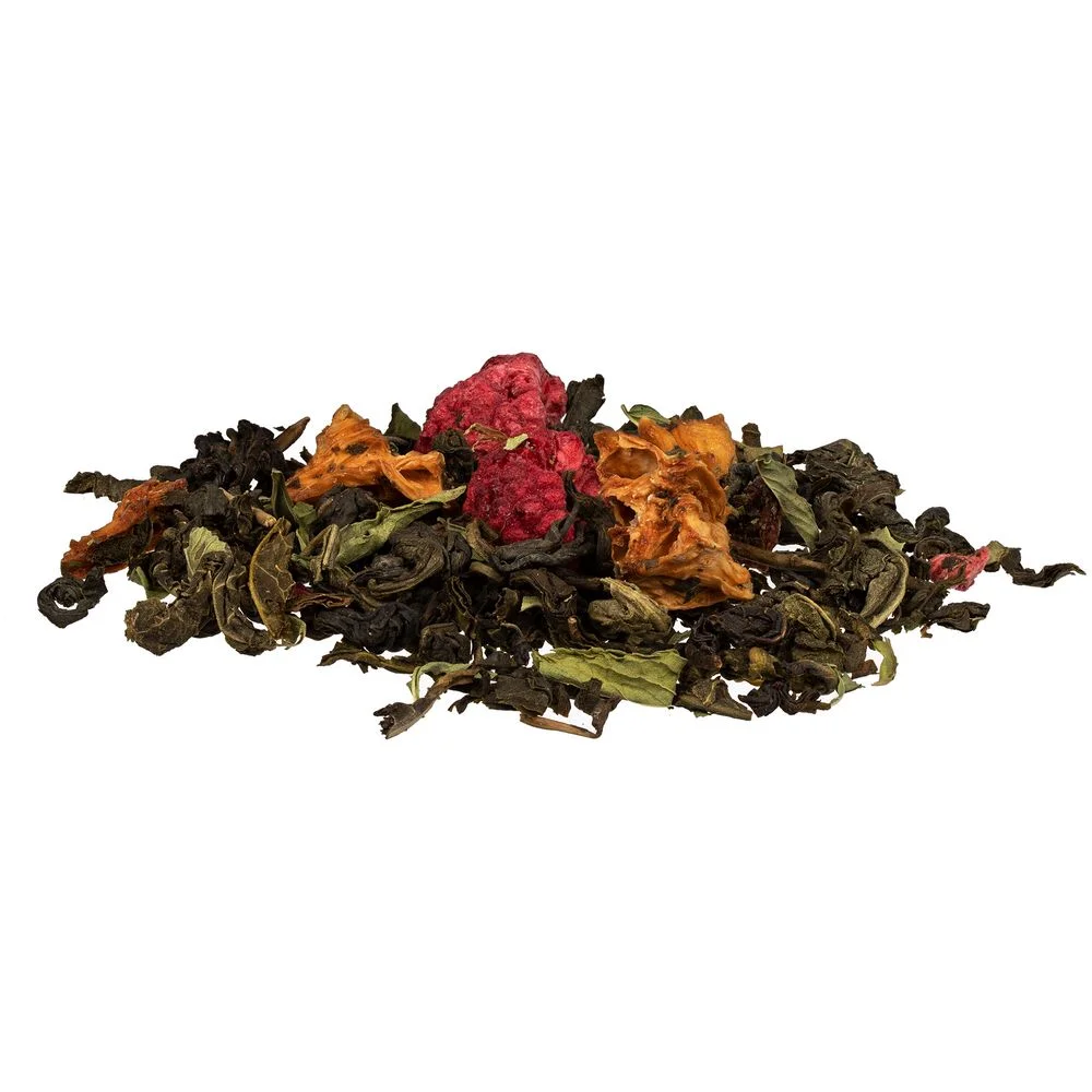 Чай Сокочай зеленый с соком ананаса малиной и мятой - фото 3