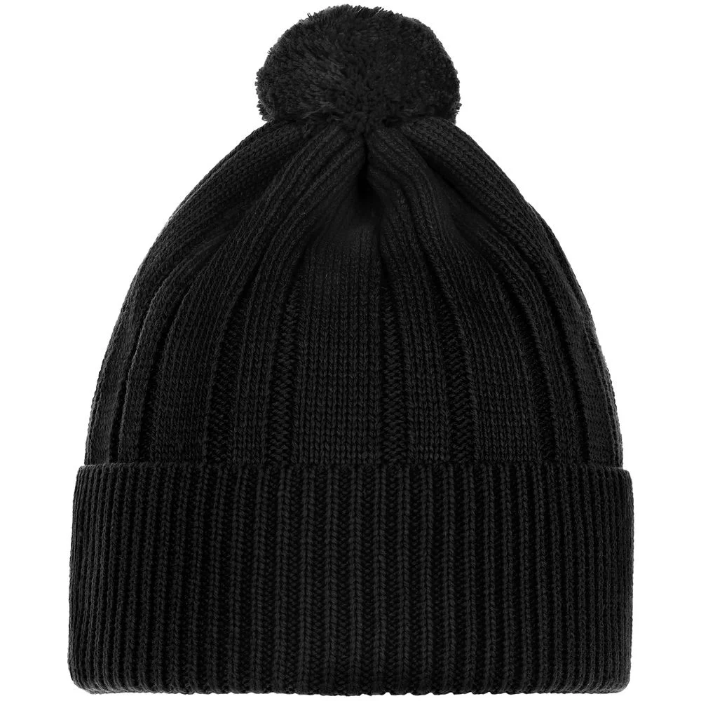 Шапка Knit Beat черная - фото 2