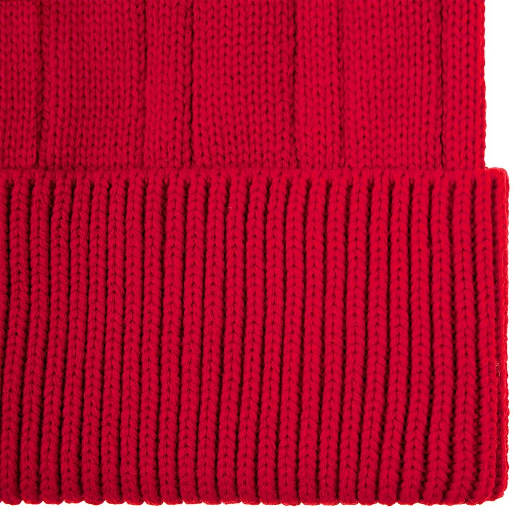 Шапка Knit Beat красная - фото 3