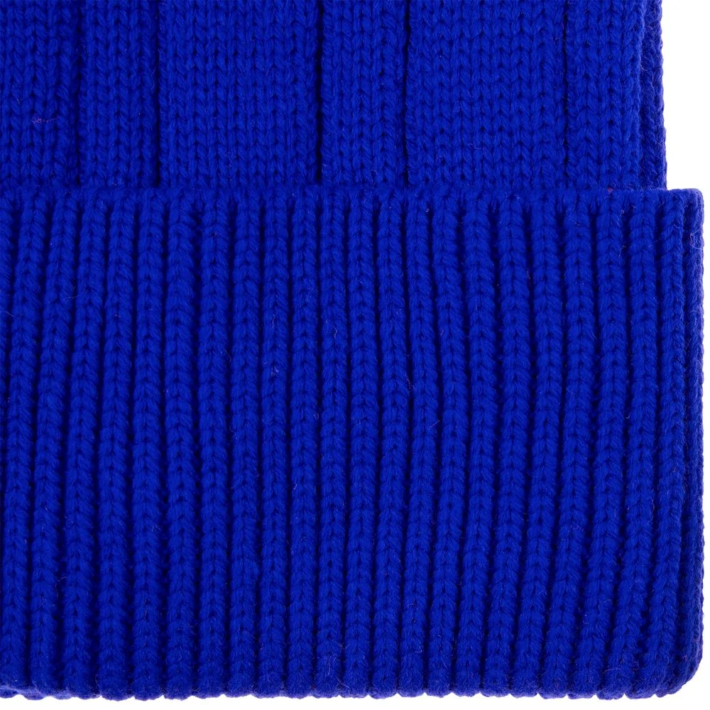 Шапка Knit Beat синяя - фото 3