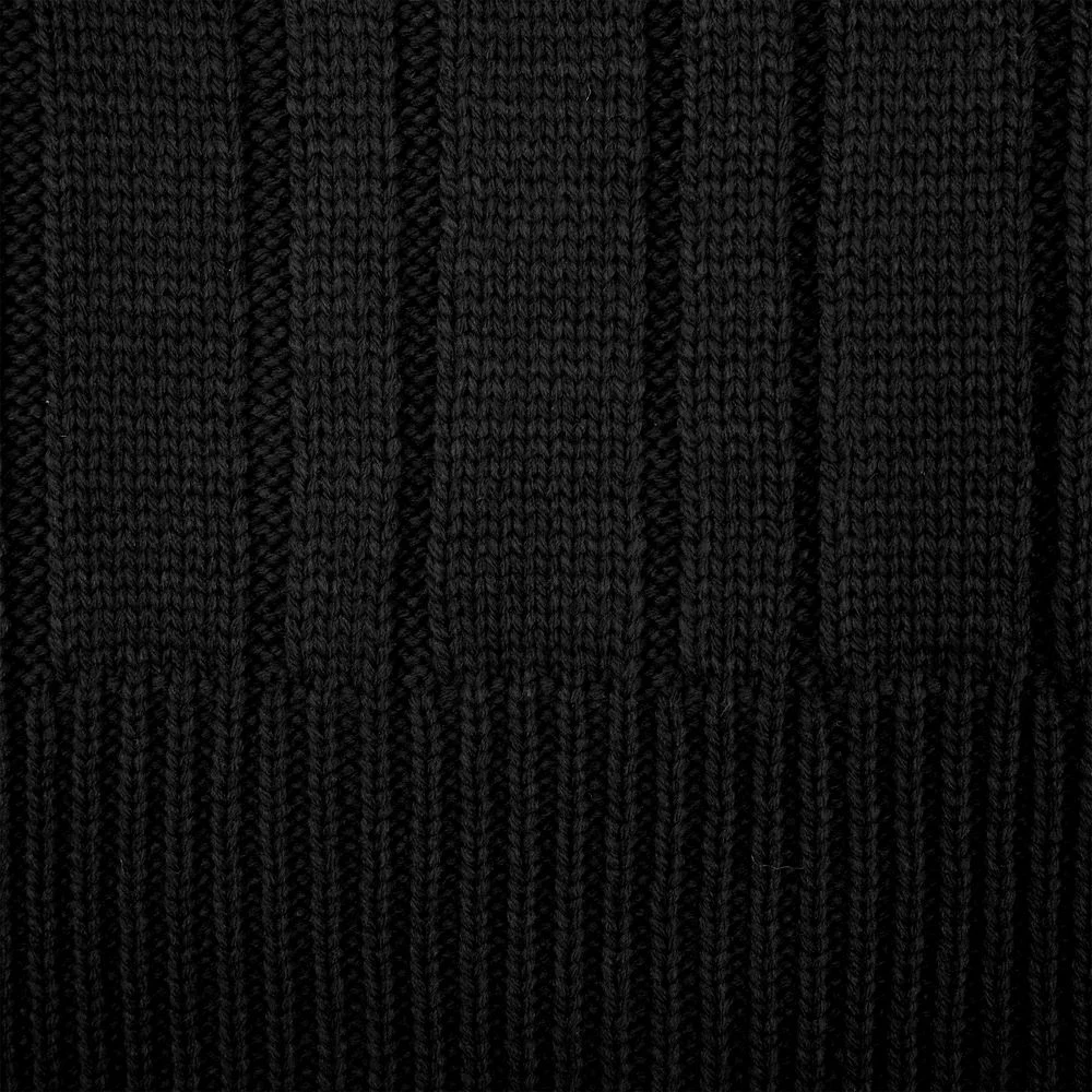 Шарф Knit Beat черный - фото 3