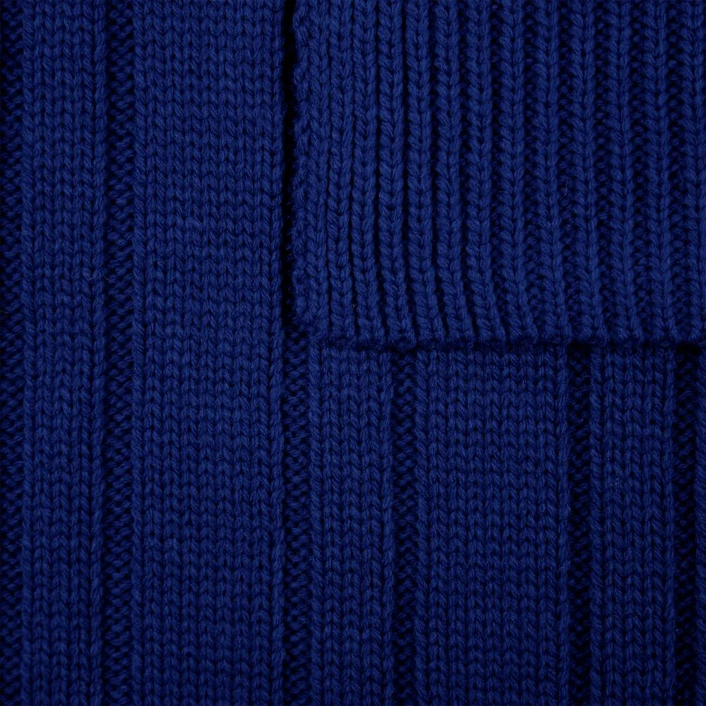 Шарф Knit Beat темно-синий - фото 4