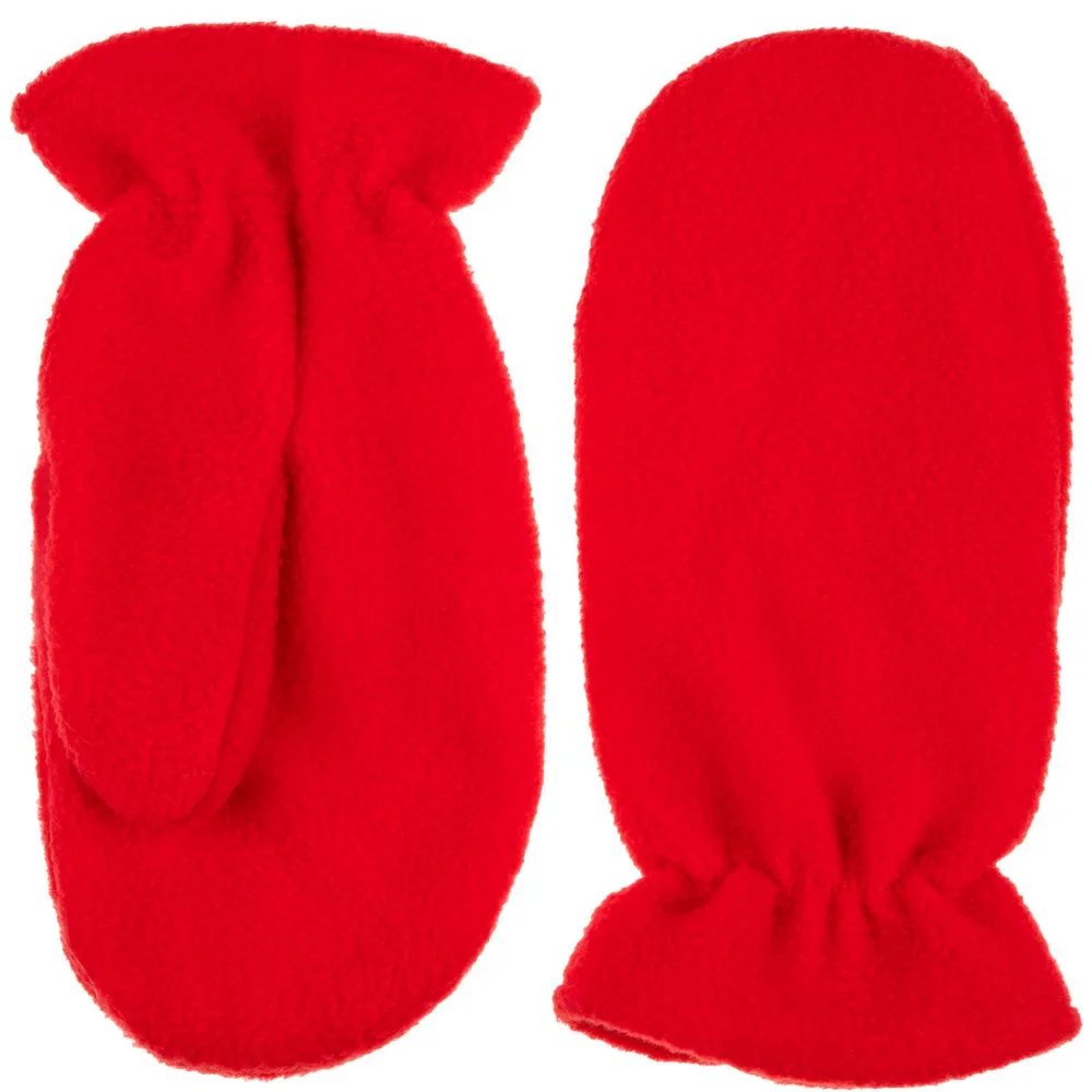 Варежки Fleecy красные - фото 2