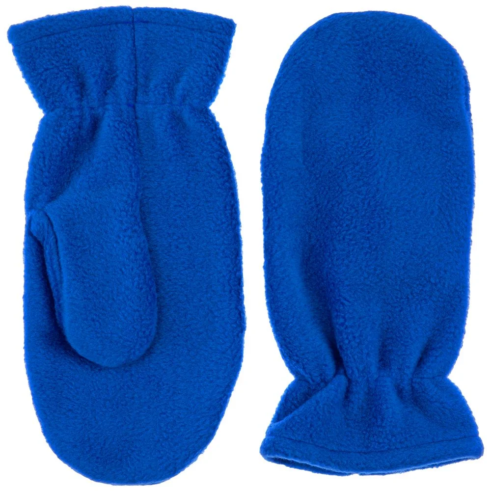 Варежки Fleecy ярко-синие - фото 2