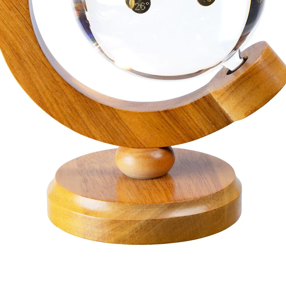 Термометр-шар Галилео в деревянном корпусе - фото 6