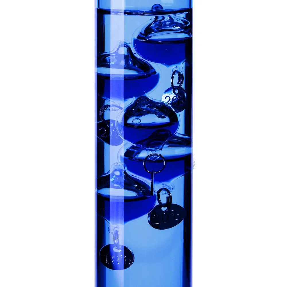 Термометр стеклянный «Галилео», голубой - фото 3