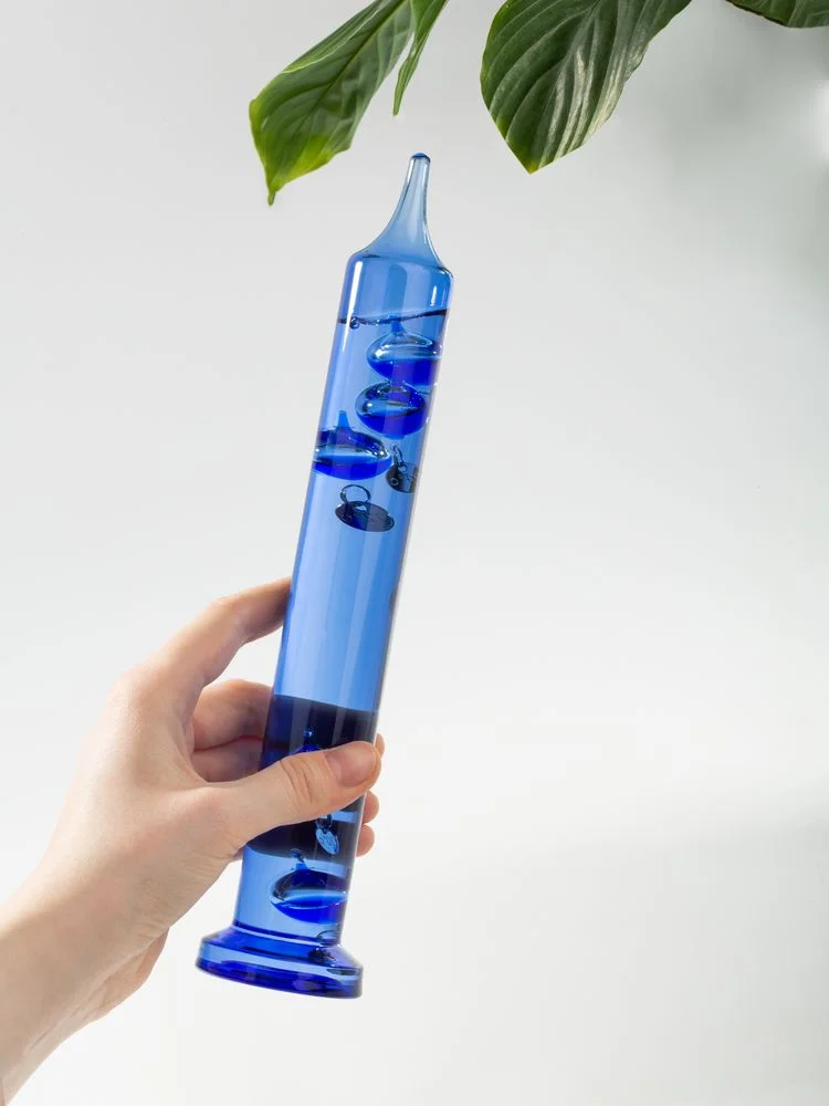 Термометр стеклянный «Галилео», голубой - фото 6