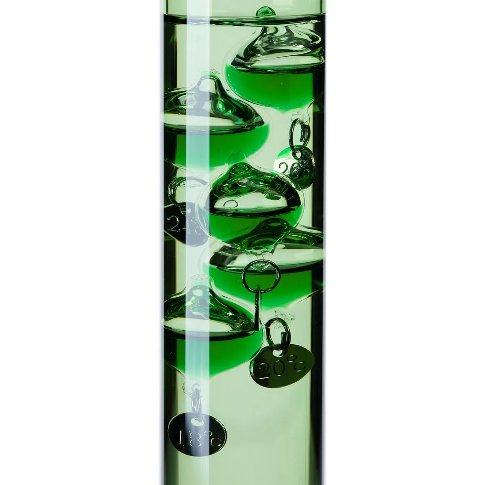 Термометр стеклянный «Галилео», зеленый - фото 3