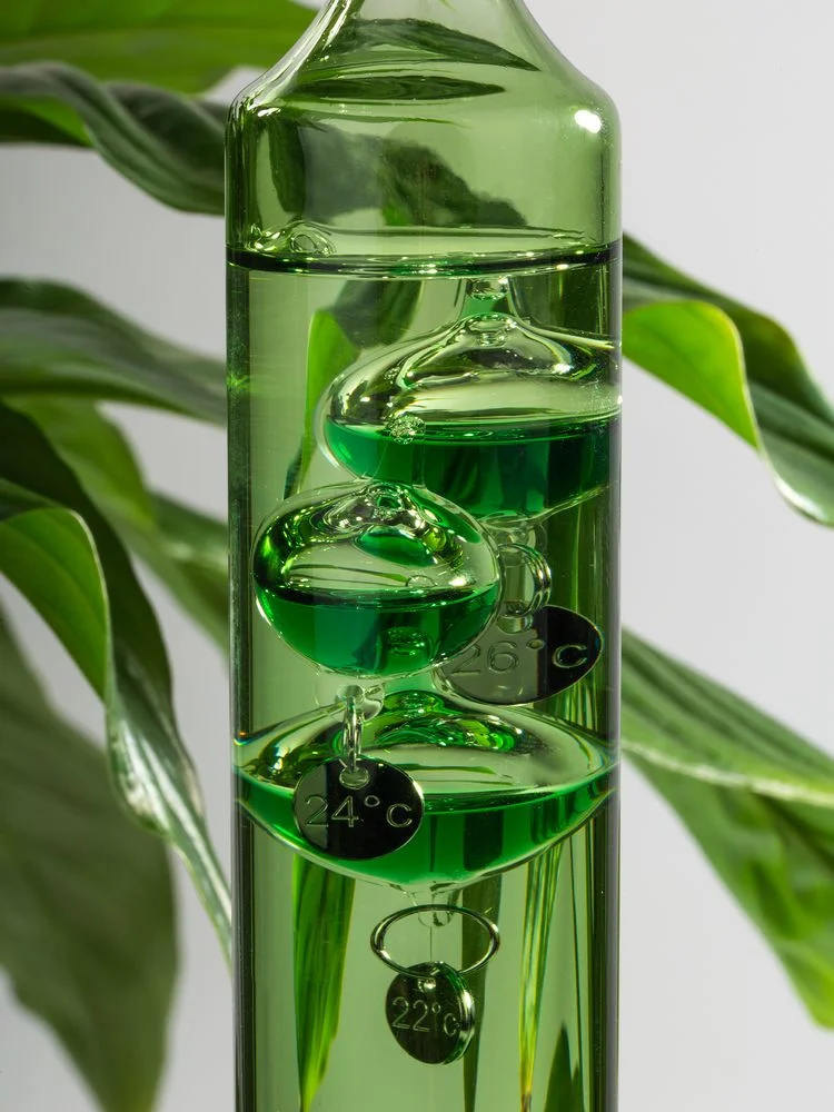 Термометр стеклянный «Галилео», зеленый - фото 9