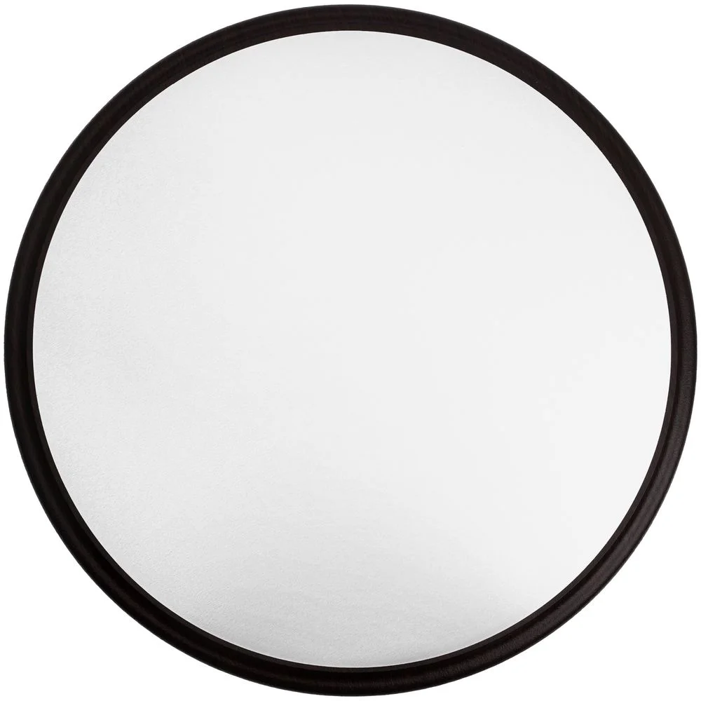 Плакетка Plaque круглая венге с пластиной - фото 2