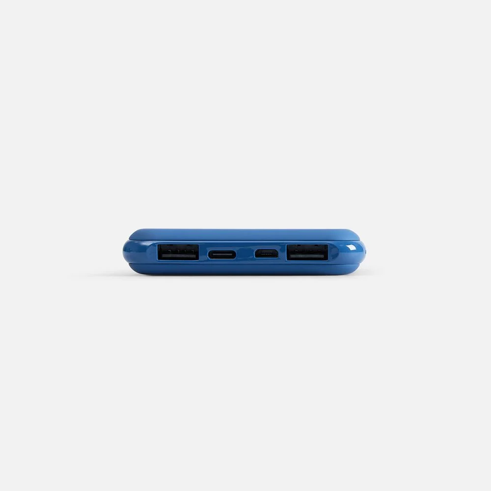 Аккумулятор с беспроводной зарядкой All Day Wireless 10000 мАч синий - фото 4