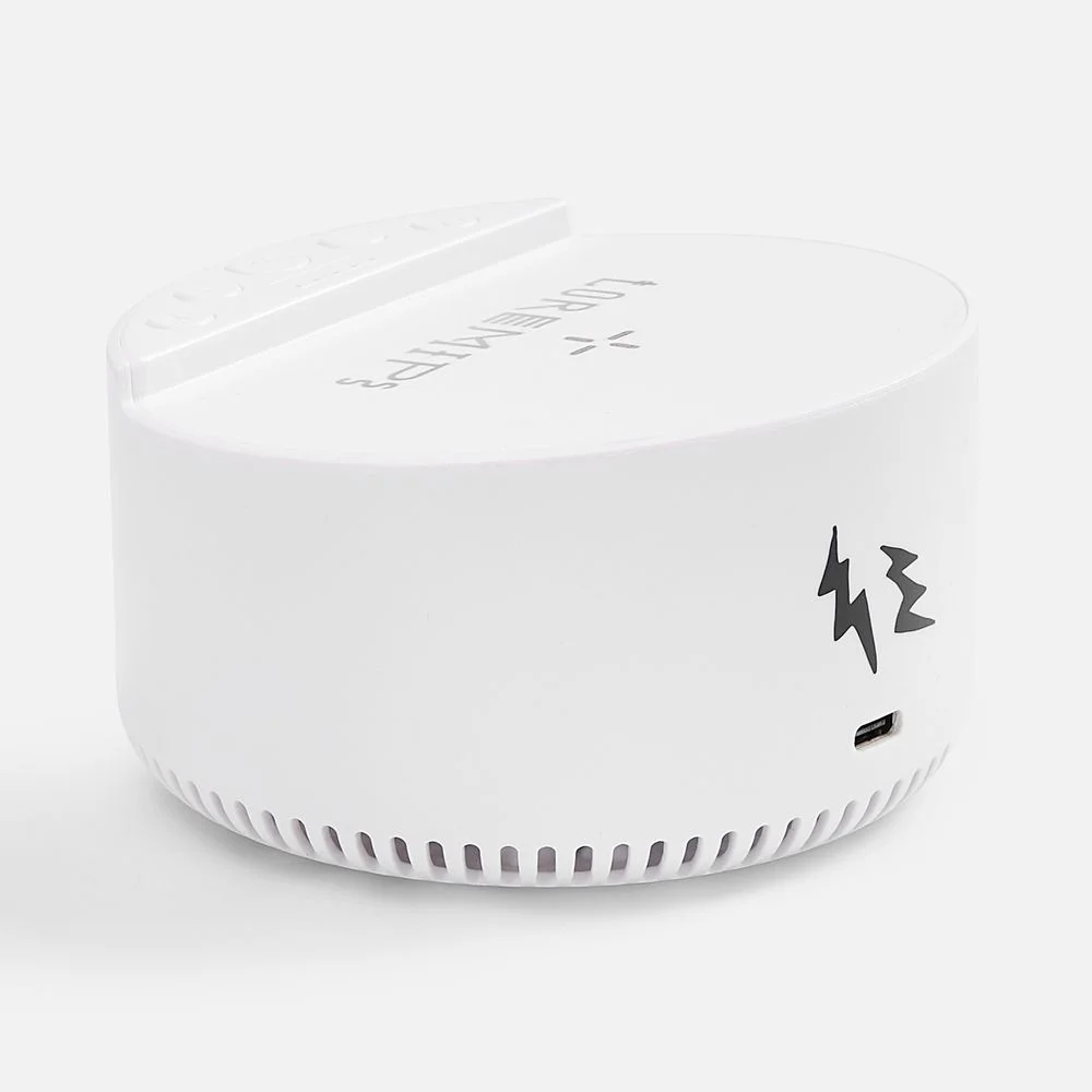 Bluetooth-колонка с беспроводной зарядкой relaxTime белая - фото 13