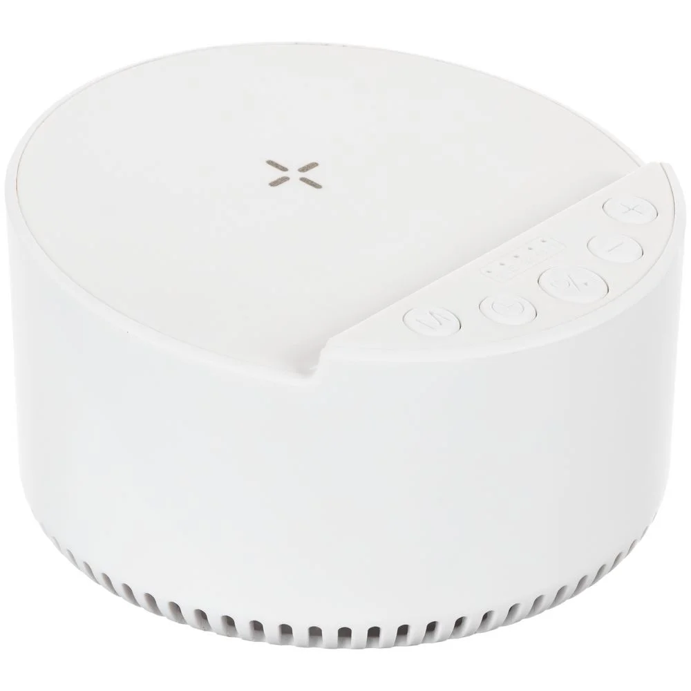 Bluetooth-колонка с беспроводной зарядкой relaxTime белая - фото 2