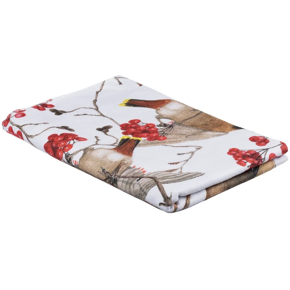 Флисовый плед Winter Bird - фото 3