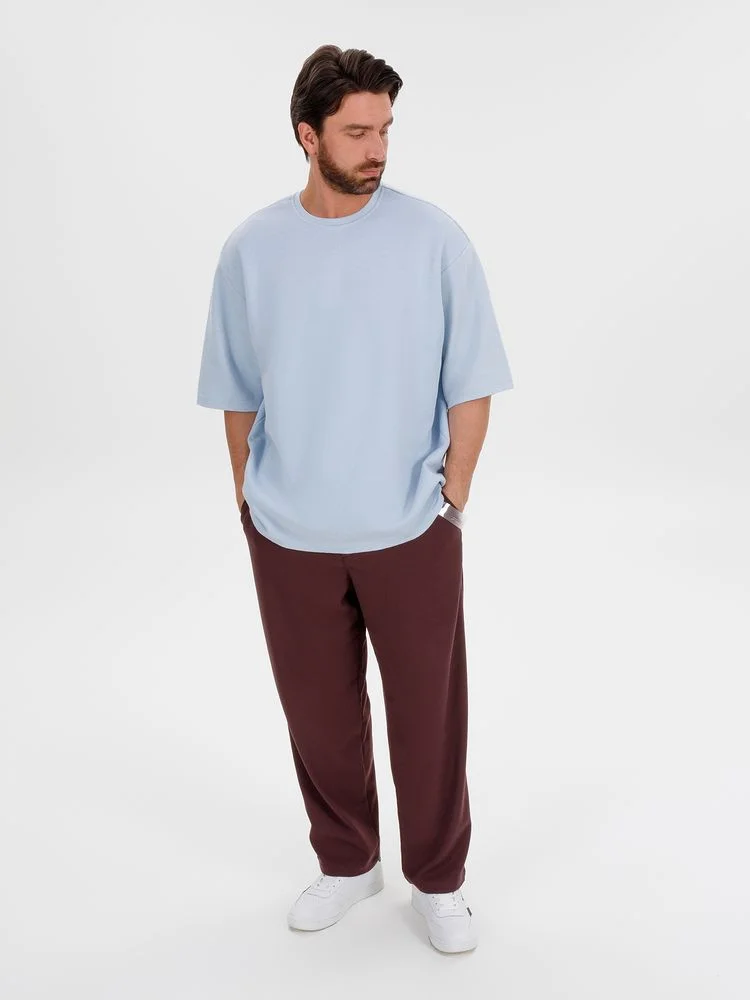 Джемпер с коротким рукавом Siluetti Volumica, светло-голубой - фото 10