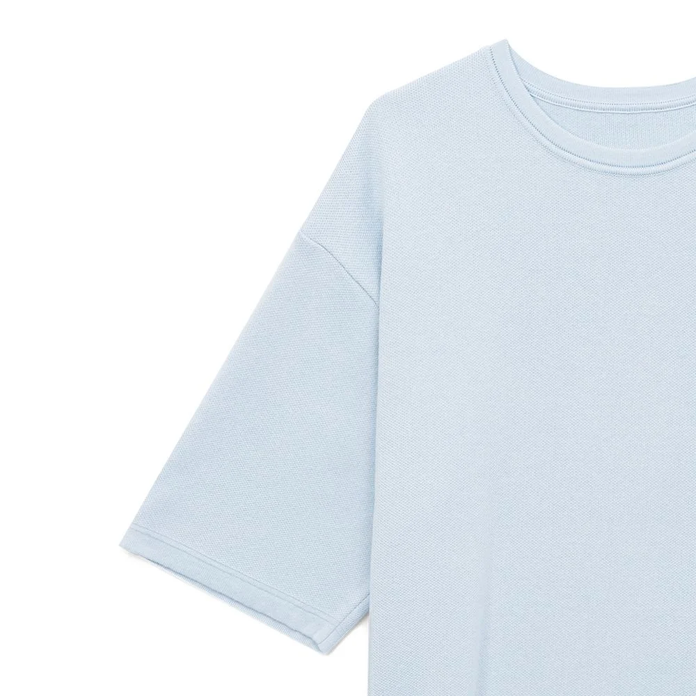 Джемпер с коротким рукавом Siluetti Volumica, светло-голубой - фото 3