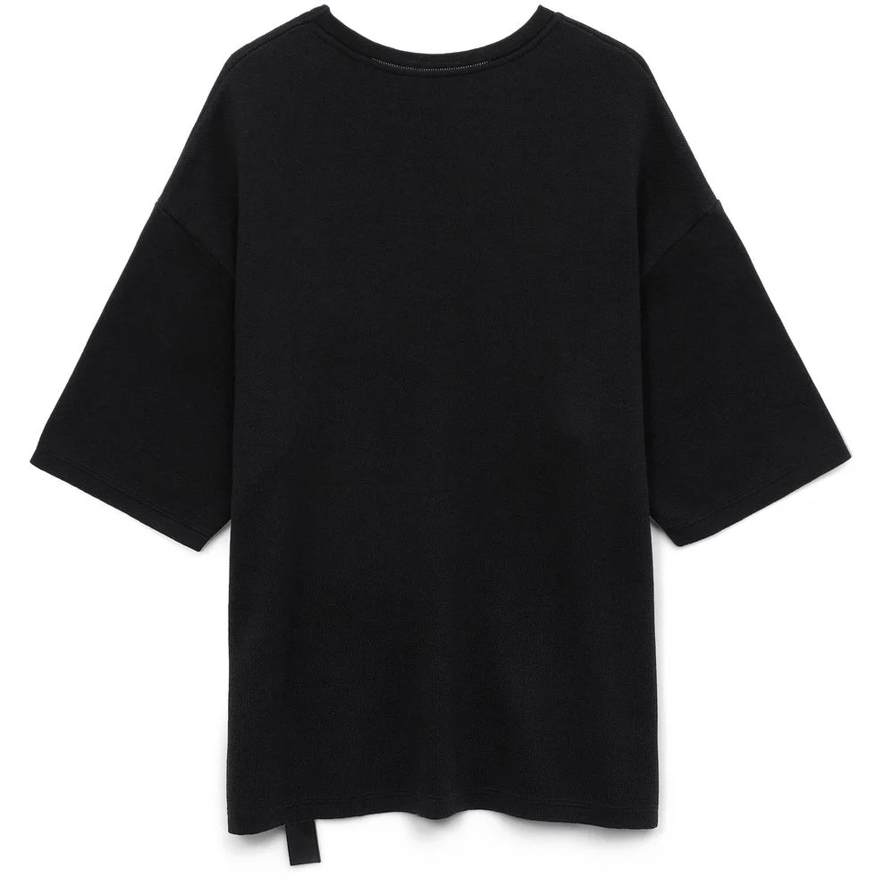 Джемпер с коротким рукавом Siluetti Volumica черный - фото 2