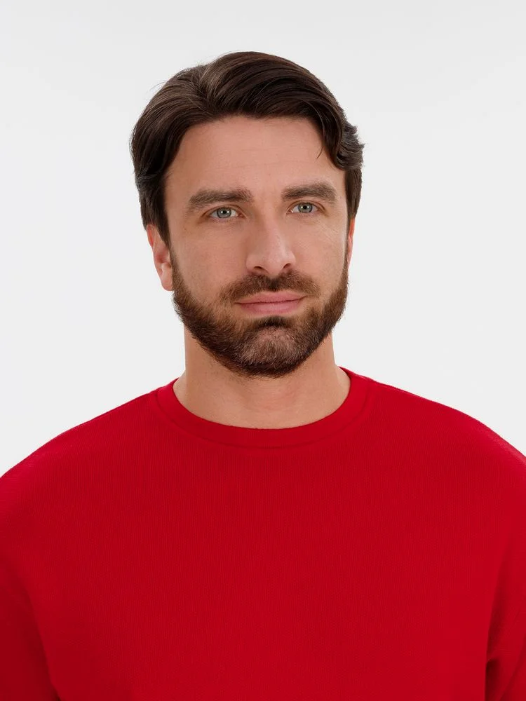 Джемпер с коротким рукавом Siluetti Volumica красный - фото 7