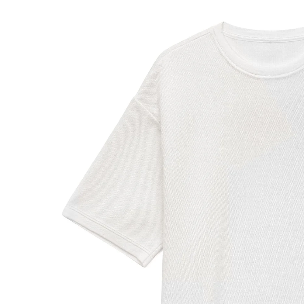 Джемпер с коротким рукавом Siluetti Volumica молочно-белый - фото 3