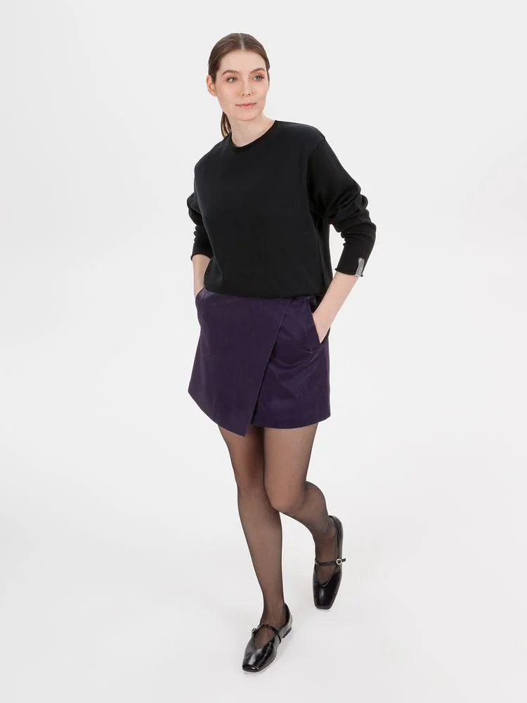 Лонгслив унисекс Siluetti Fuori черный - фото 7