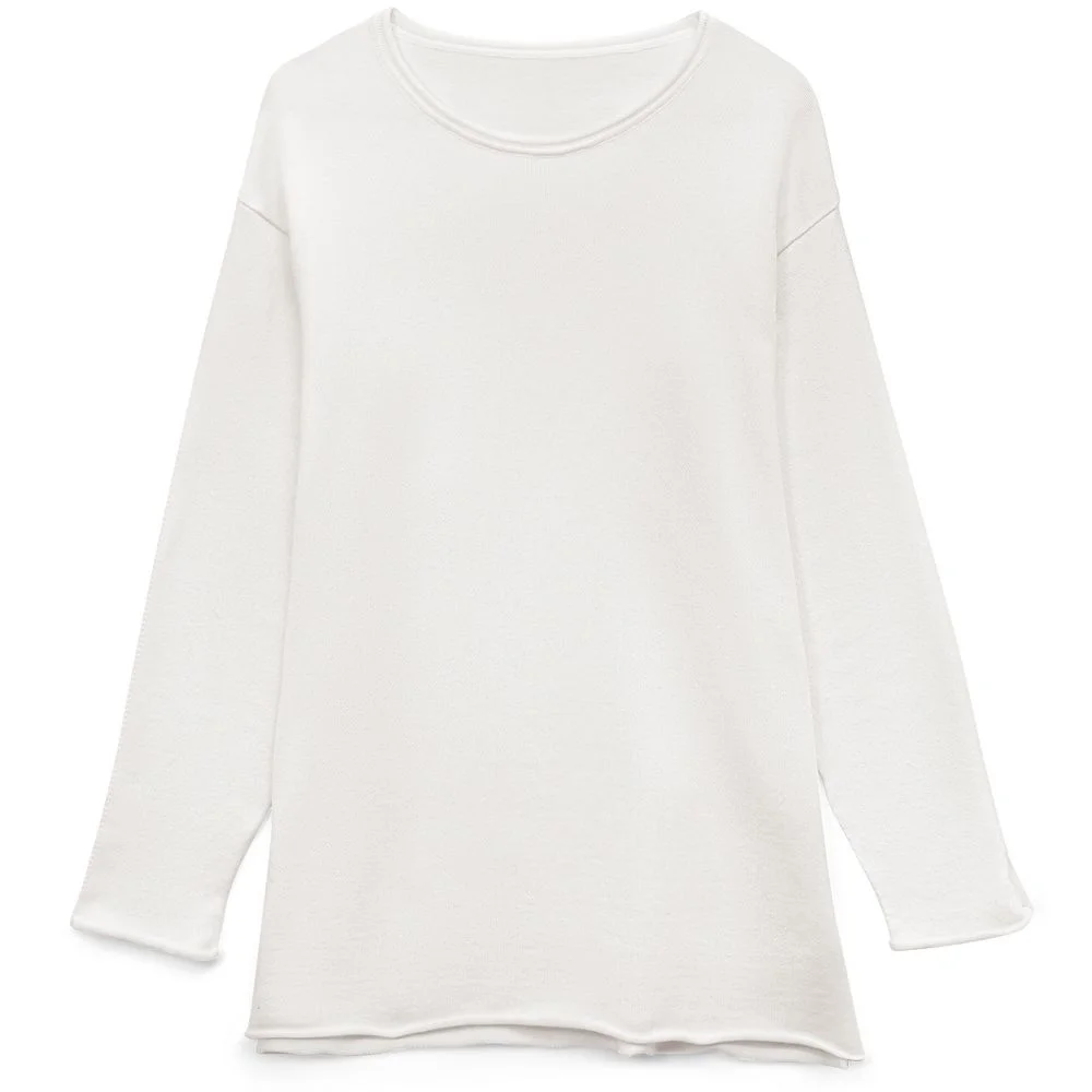 Лонгслив унисекс Siluetti Fuori молочно