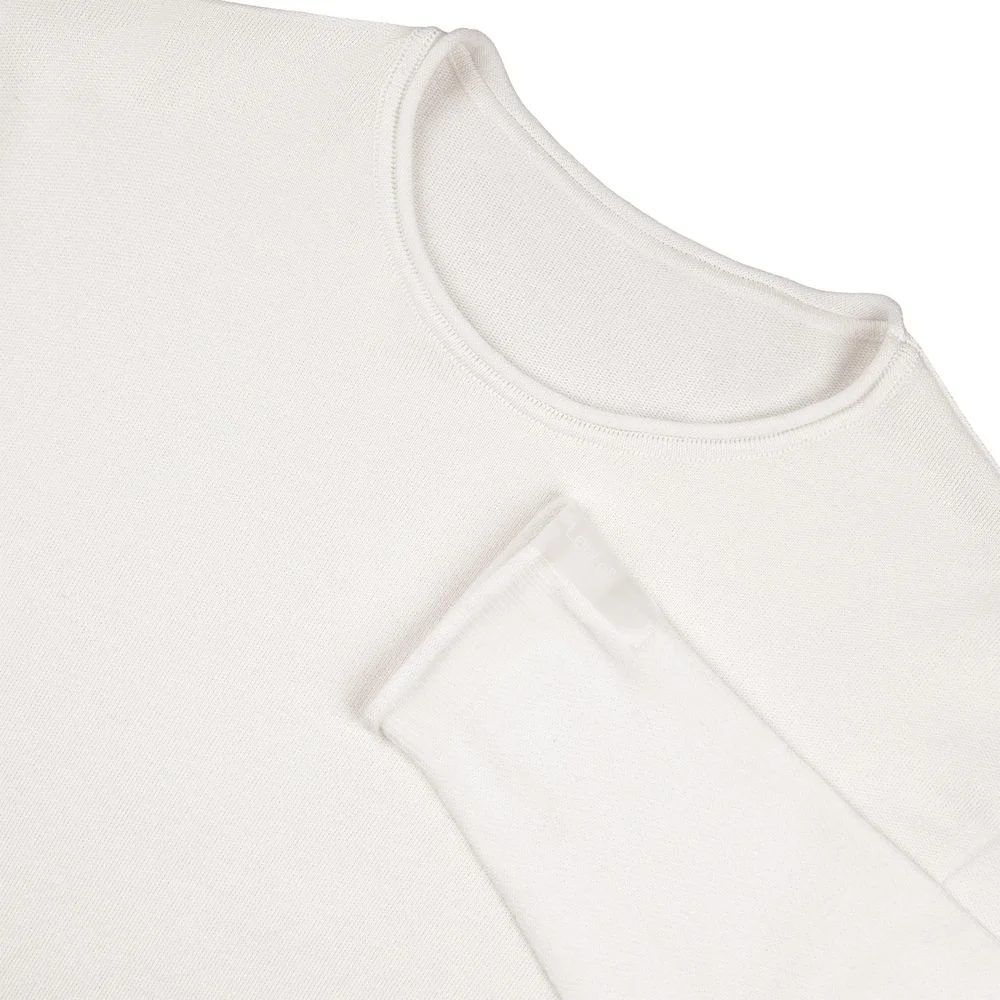 Лонгслив унисекс Siluetti Fuori молочно-белый - фото 3