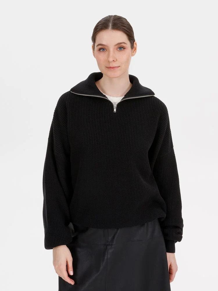 Джемпер Siluetti Birne, черный - фото 5