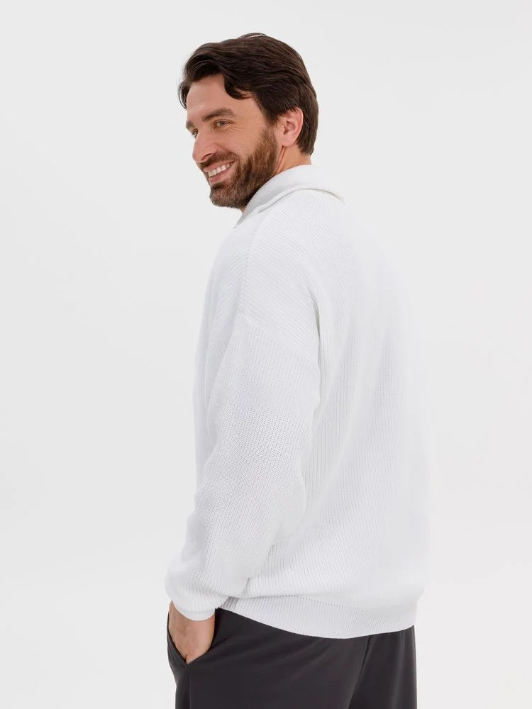 Джемпер Siluetti Birne, молочно-белый - фото 11