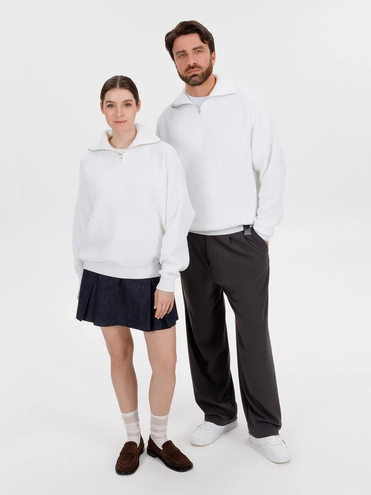 Джемпер Siluetti Birne, молочно-белый - фото 14