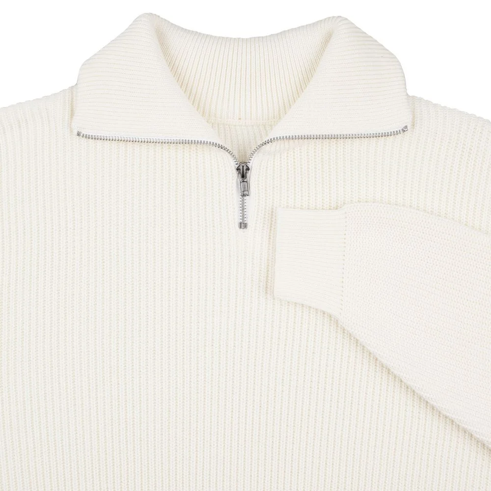 Джемпер Siluetti Birne, молочно-белый - фото 3