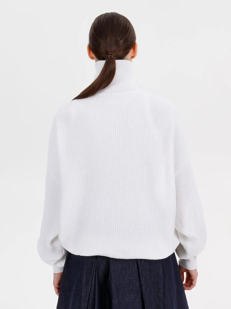 Джемпер Siluetti Birne, молочно-белый - фото 6