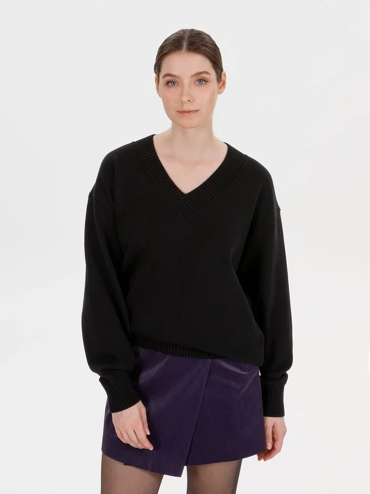 Джемпер Siluetti Stillan черный - фото 4