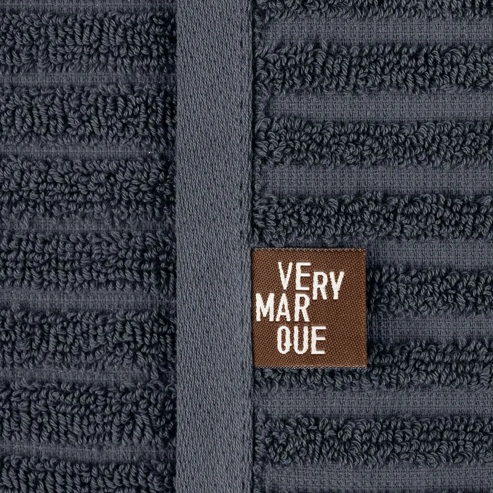 Полотенце Farbe среднее темно-серое - фото 3