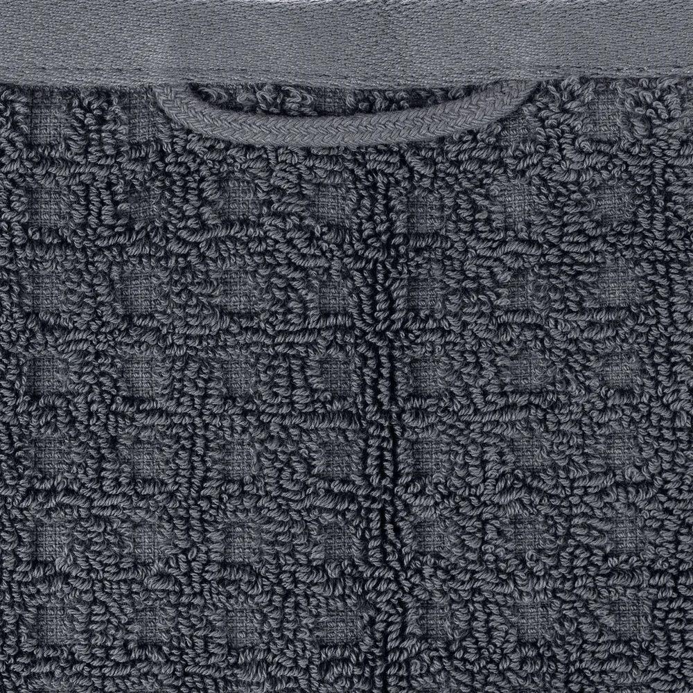 Полотенце Farbe среднее темно-серое - фото 4