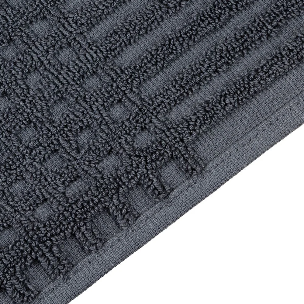 Полотенце Farbe среднее темно-серое - фото 6