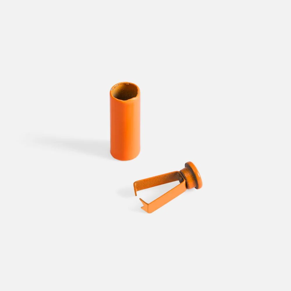 Наконечник для шнурка Nozzle ver.2 оранжевый неон - фото 3